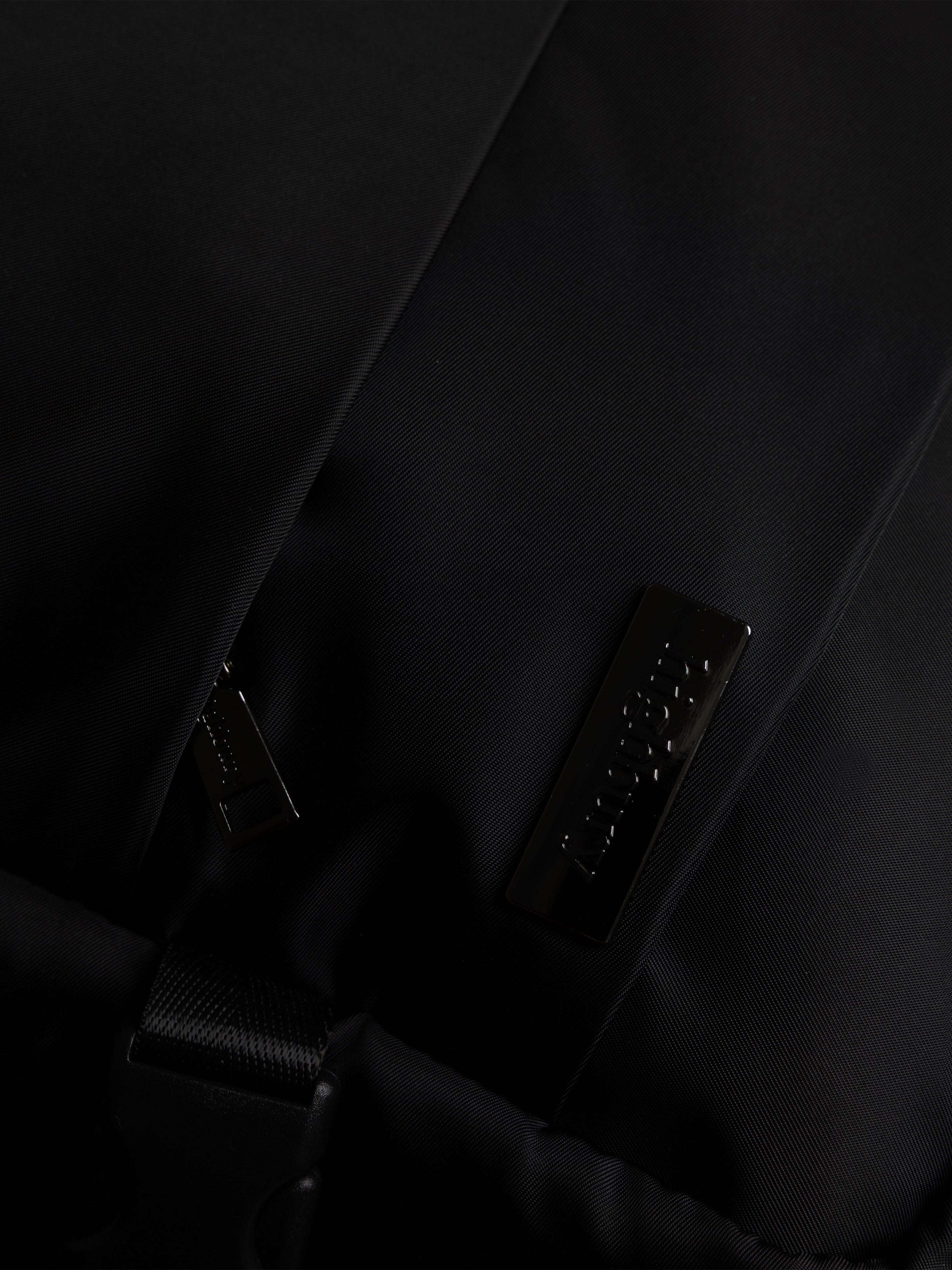 Highbury 18-Inch Black Cabin Backpack – Expandable Travel Laptop Rucksack with USB Charging Port