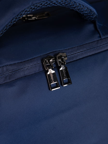 Highbury 18-Inch Navy Cabin Backpack – Expandable Travel Laptop Rucksack with USB Charging Port