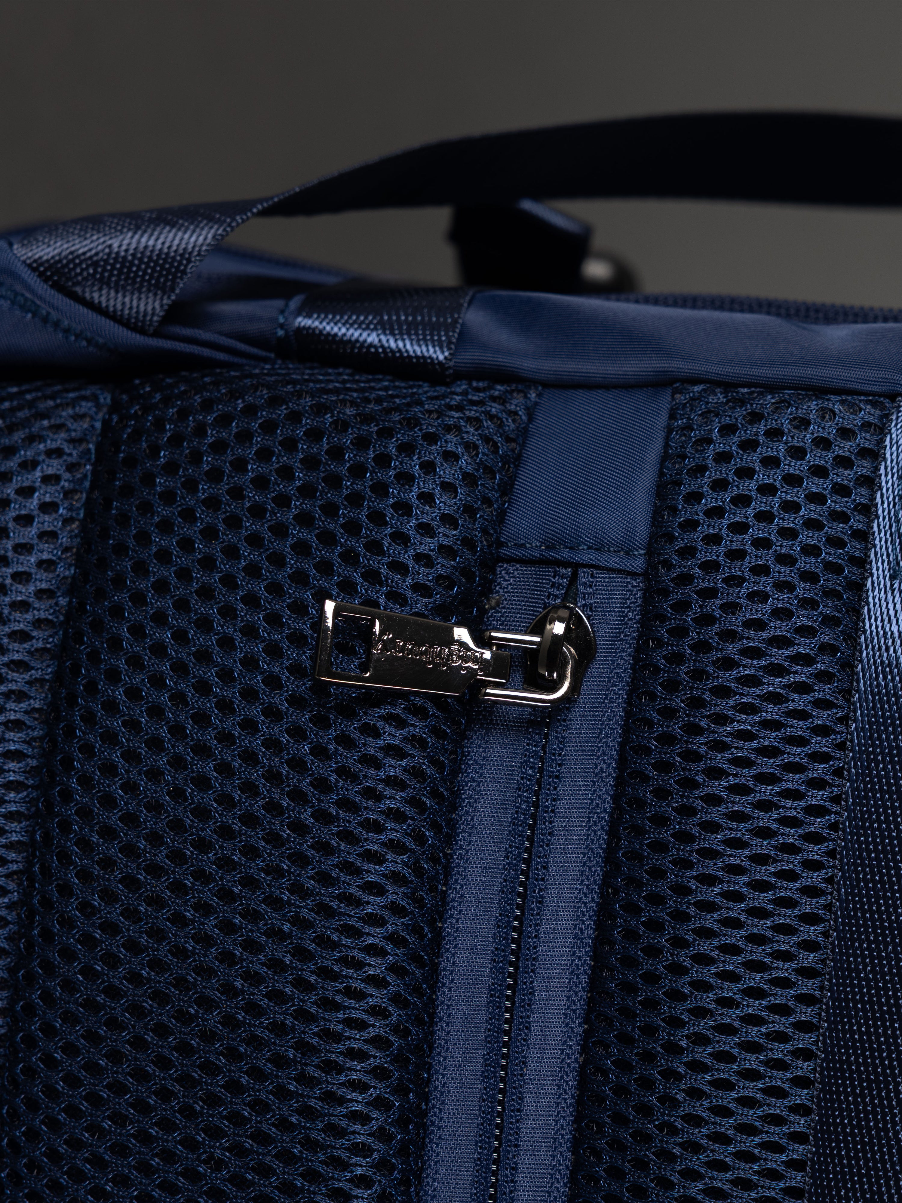 Highbury 18-Inch Navy Cabin Backpack – Expandable Travel Laptop Rucksack with USB Charging Port