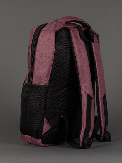 Highbury 18-Inch Burgundy Laptop Backpack – Polyester Cabin-Size Work, School & Travel Bag