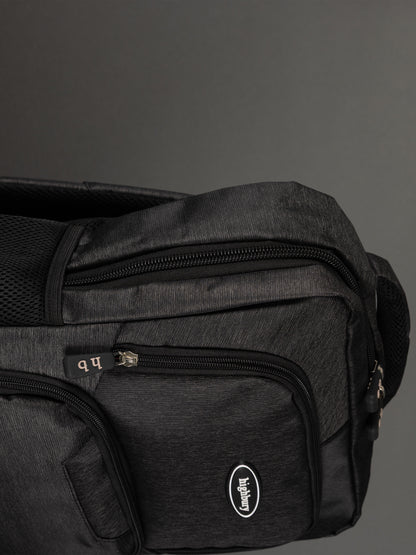 Highbury 18-Inch Dark Grey Laptop Backpack – Polyester Cabin-Size Work, School & Travel Bag