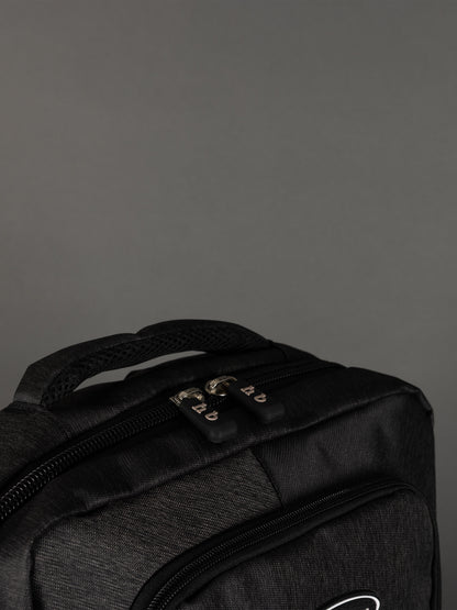 Highbury 18-Inch Dark Grey Laptop Backpack – Polyester Cabin-Size Work, School & Travel Bag