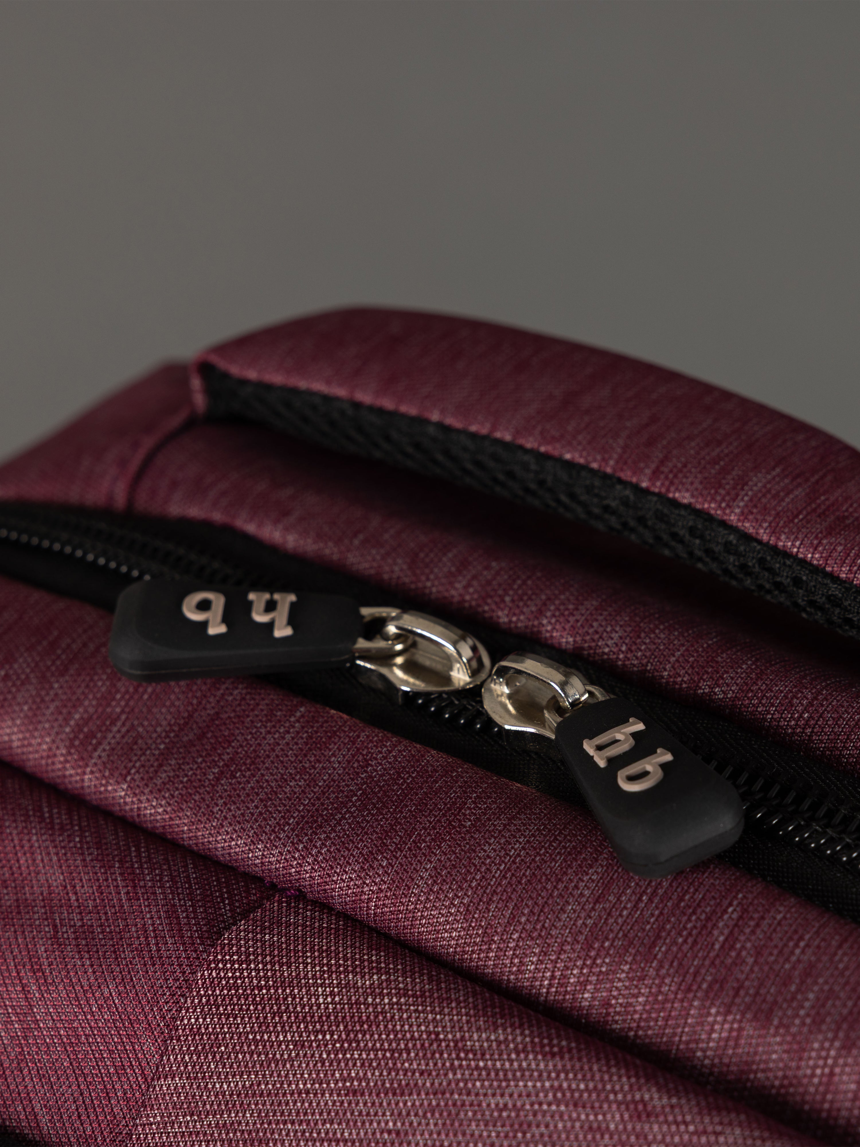 Highbury 18-Inch Burgundy Laptop Backpack – Polyester Cabin-Size Work, School & Travel Bag