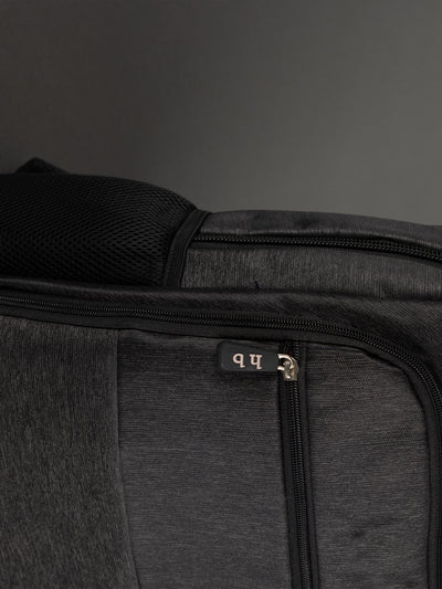 Highbury 18-Inch Dark Grey Laptop Backpack – Polyester Cabin-Size Work, School & Travel Bag