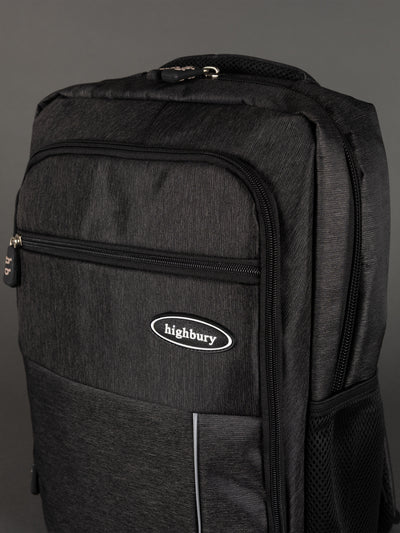 "Christmas gift idea – dark grey 18-inch laptop backpack for students or professionals"