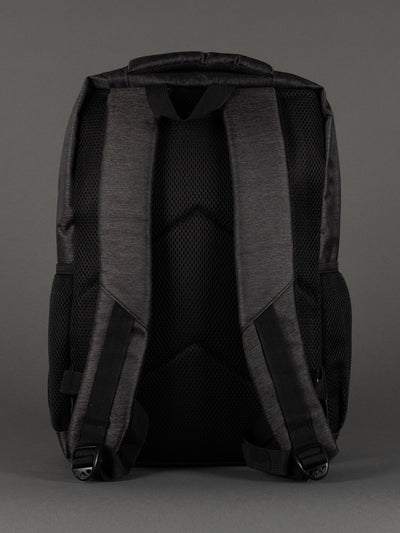 "Durable polyester grey cabin-size backpack – 45 x 30 x 18 cm"