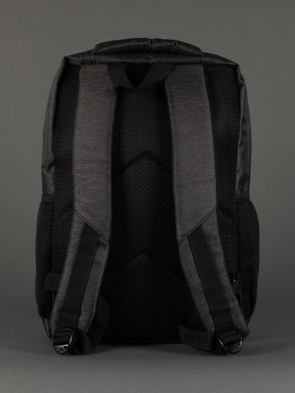 "Durable polyester grey cabin-size backpack – 45 x 30 x 18 cm"