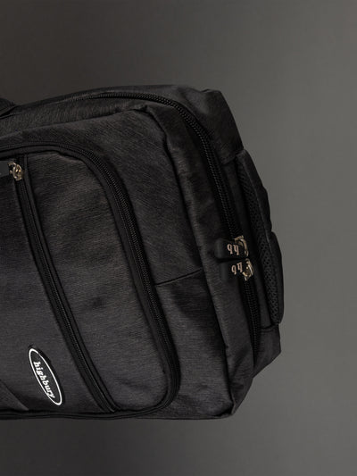 Highbury 18-Inch Dark Grey Laptop Backpack – Polyester Cabin-Size Work, School & Travel Bag
