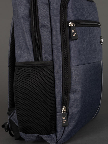 Highbury 18-Inch Navy Laptop Backpack – Polyester Cabin-Size Work, School & Travel Bag