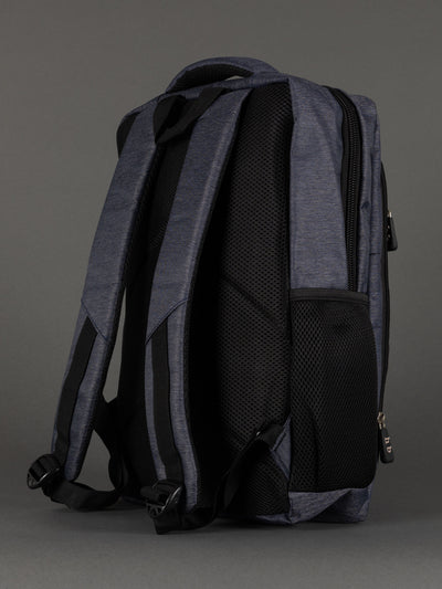 "Christmas gift idea – navy 18-inch laptop backpack for students or professionals"