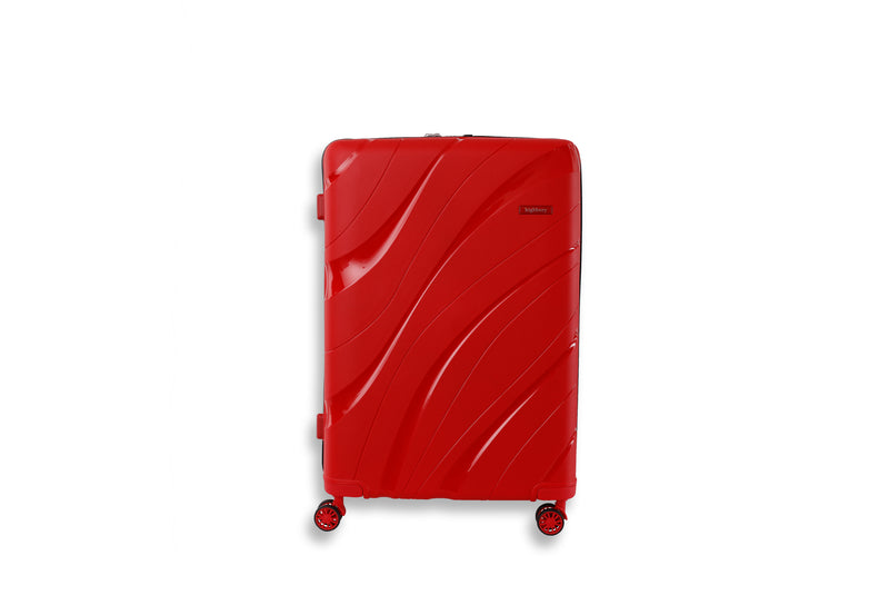 Highbury Hardside Luggage Polypropylene Hard-Shell Spinner/Suitcase Set with 8 Wheels - 71cm / 28 inches, 61cm / 24 inches, 55cm / 20 inches