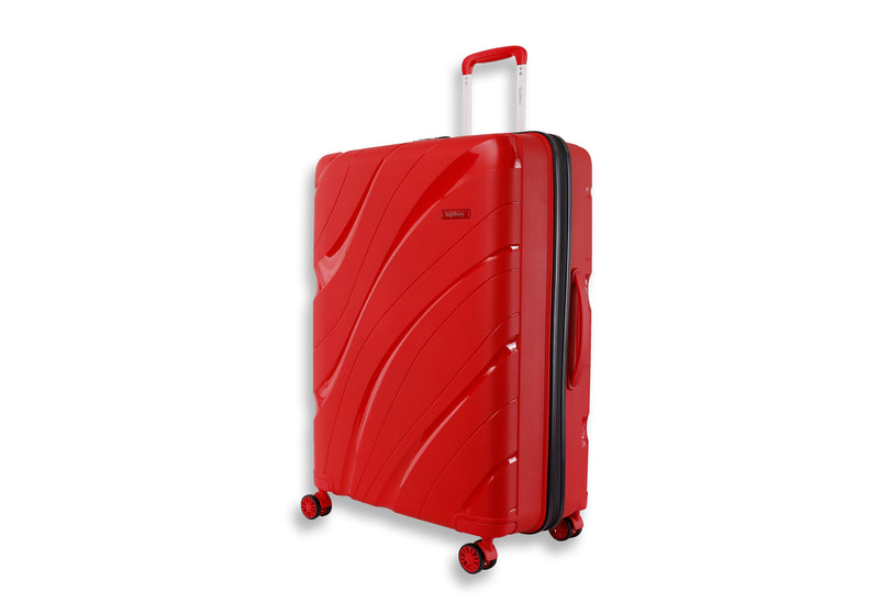 Highbury Hardside Luggage Polypropylene Hard-Shell Spinner/Suitcase Set with 8 Wheels - 71cm / 28 inches, 61cm / 24 inches, 55cm / 20 inches