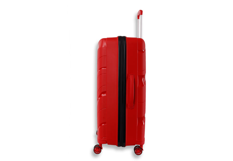 Highbury Hardside Luggage Polypropylene Hard-Shell Spinner/Suitcase Set with 8 Wheels - 71cm / 28 inches, 61cm / 24 inches, 55cm / 20 inches