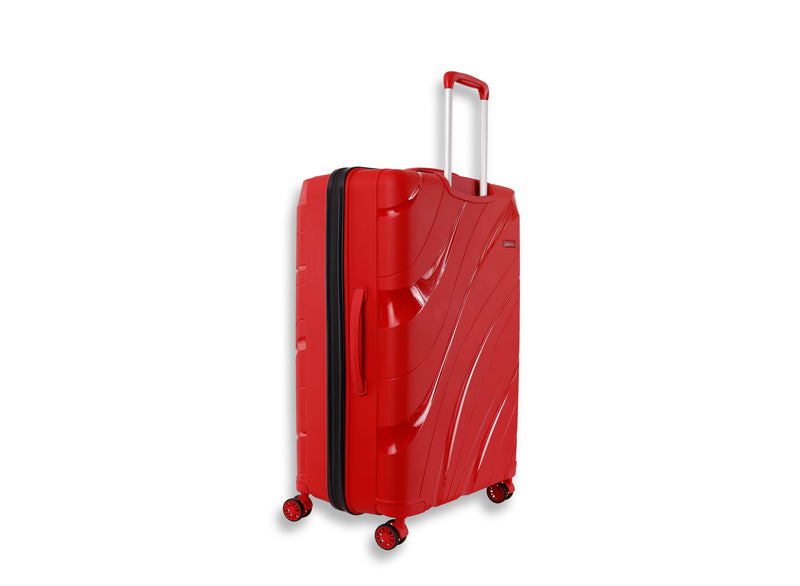 Highbury Hardside Luggage Polypropylene Hard-Shell Spinner/Suitcase Set with 8 Wheels - 71cm / 28 inches, 61cm / 24 inches, 55cm / 20 inches