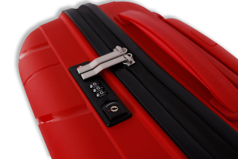 Highbury Hardside Luggage Polypropylene Hard-Shell Spinner/Suitcase Set with 8 Wheels - 71cm / 28 inches, 61cm / 24 inches, 55cm / 20 inches