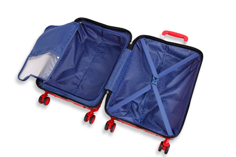Highbury Hardside Luggage Polypropylene Hard-Shell Spinner/Suitcase Set with 8 Wheels - 71cm / 28 inches, 61cm / 24 inches, 55cm / 20 inches