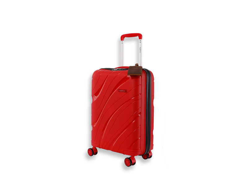 Highbury Hardside Luggage Polypropylene Hard-Shell Spinner/Suitcase Set with 8 Wheels - 71cm / 28 inches, 61cm / 24 inches, 55cm / 20 inches