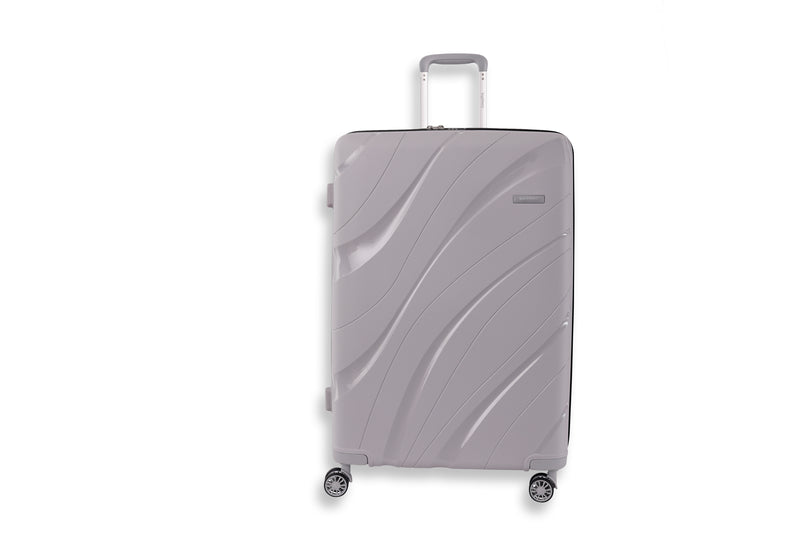 Highbury Hardside Luggage Polypropylene Hard-Shell Spinner/Suitcase Set with 8 Wheels - 71cm / 28 inches, 61cm / 24 inches, 55cm / 20 inches