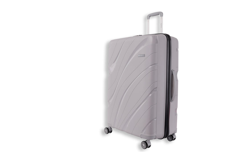 Highbury Hardside Luggage Polypropylene Hard-Shell Spinner/Suitcase Set with 8 Wheels - 71cm / 28 inches, 61cm / 24 inches, 55cm / 20 inches