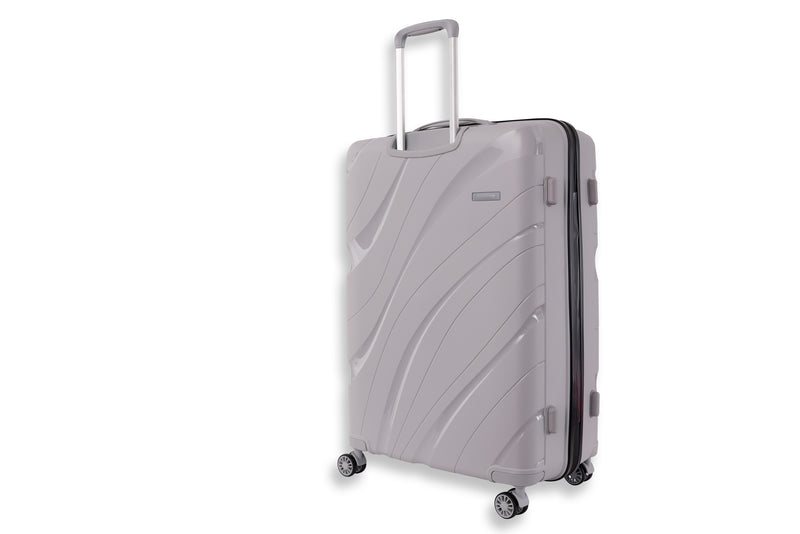 Highbury Hardside Luggage Polypropylene Hard-Shell Spinner/Suitcase Set with 8 Wheels - 71cm / 28 inches, 61cm / 24 inches, 55cm / 20 inches