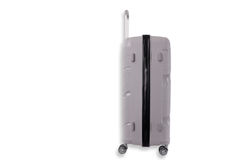 Highbury Hardside Luggage Polypropylene Hard-Shell Spinner/Suitcase Set with 8 Wheels - 71cm / 28 inches, 61cm / 24 inches, 55cm / 20 inches