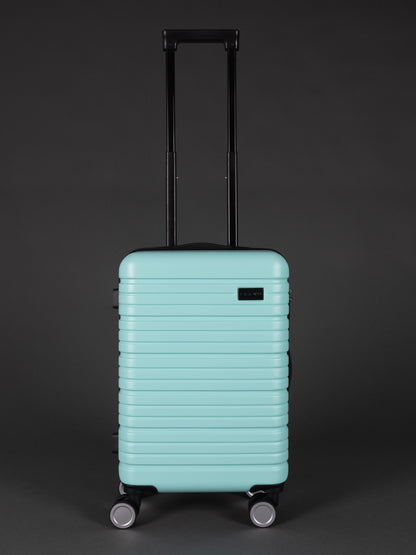 BEOW 3 Piece Mint Luggage Set – 20", 24" & 28" Suitcases with Expandable Hard Shell, Spinner Wheels & TSA Locks