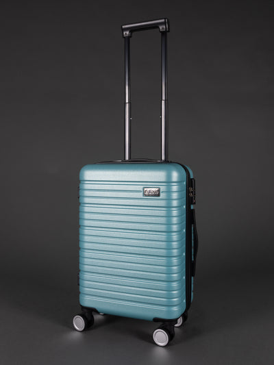 BEOW 3 Piece Teal Luggage Set – 20", 24" & 28" Suitcases with Expandable Hard Shell, Spinner Wheels & TSA Locks