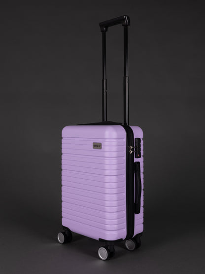 BEOW 3 Piece Lavender Luggage Set – 20", 24" & 28" Suitcases with Expandable Hard Shell, Spinner Wheels & TSA Locks