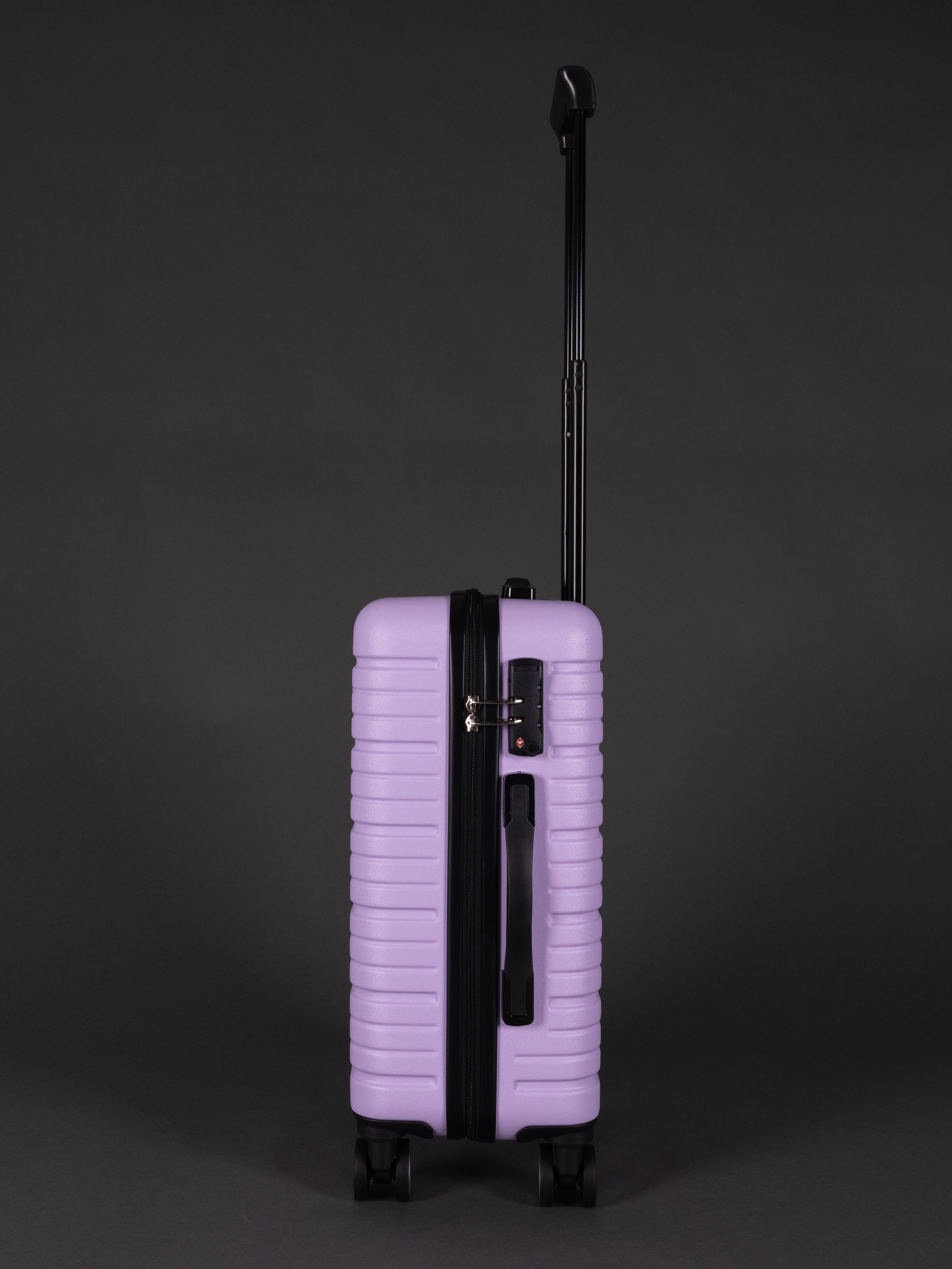 BEOW 3 Piece Lavender Luggage Set – 20", 24" & 28" Suitcases with Expandable Hard Shell, Spinner Wheels & TSA Locks