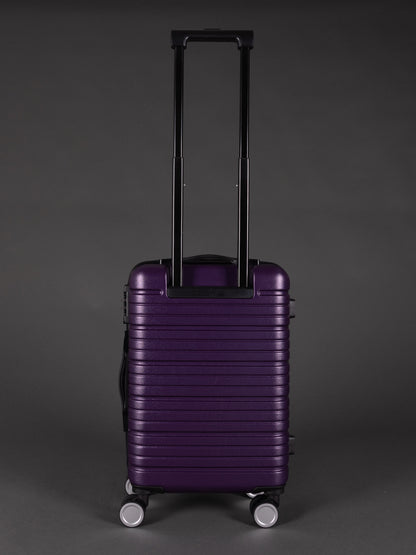 BEOW 3 Piece Purple Luggage Set – 20", 24" & 28" Suitcases with Expandable Hard Shell, Spinner Wheels & TSA Locks