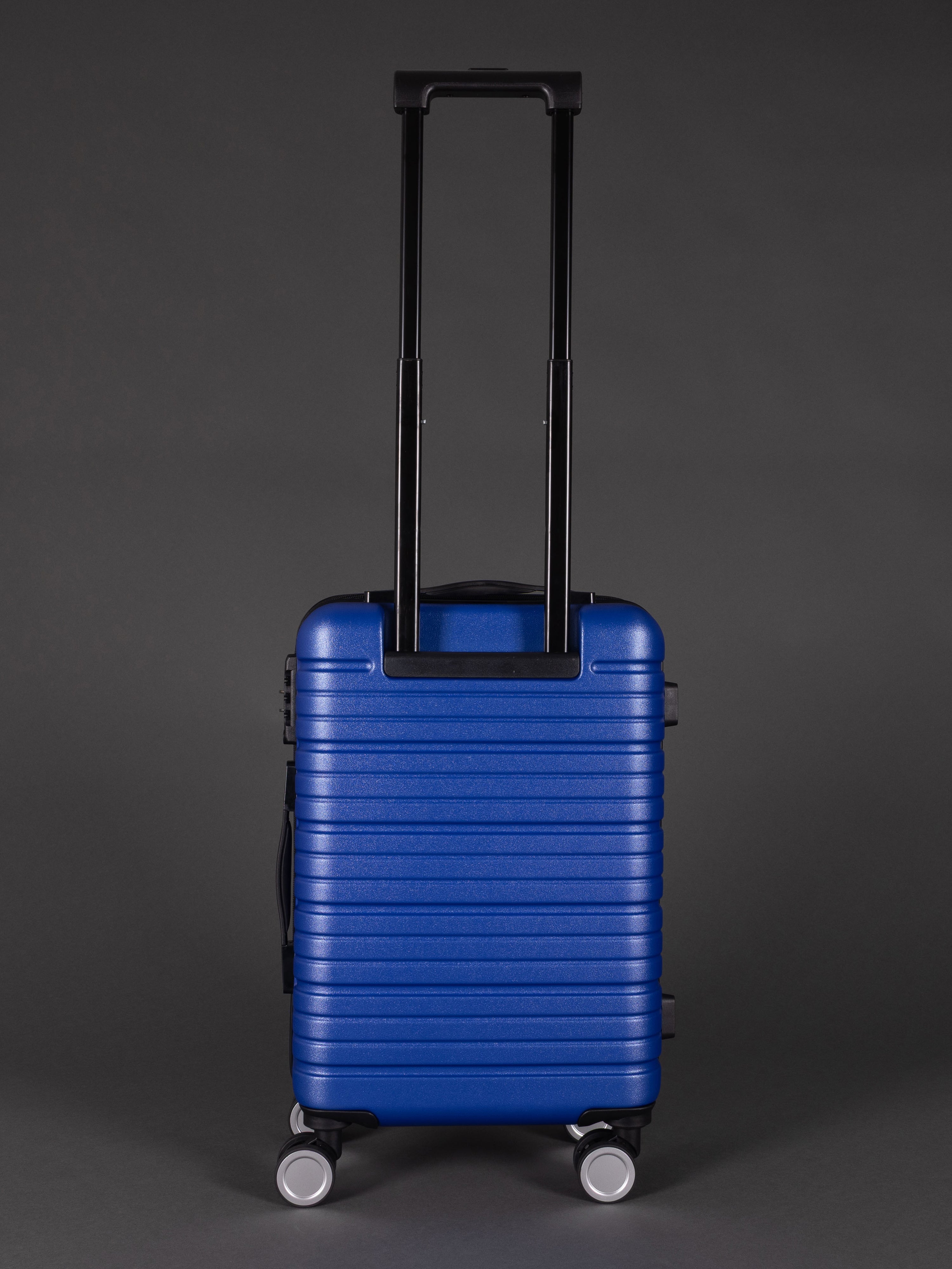 BEOW 3 Piece Blue Luggage Set – 20", 24" & 28" Suitcases with Expandable Hard Shell, Spinner Wheels & TSA Locks