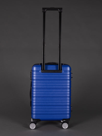 BEOW 3 Piece Blue Luggage Set – 20", 24" & 28" Suitcases with Expandable Hard Shell, Spinner Wheels & TSA Locks