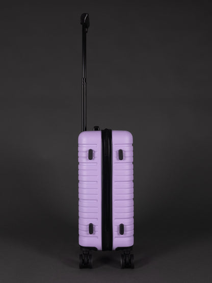 BEOW 3 Piece Lavender Luggage Set – 20", 24" & 28" Suitcases with Expandable Hard Shell, Spinner Wheels & TSA Locks