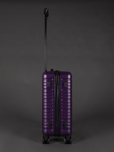 BEOW 3 Piece Purple Luggage Set – 20", 24" & 28" Suitcases with Expandable Hard Shell, Spinner Wheels & TSA Locks