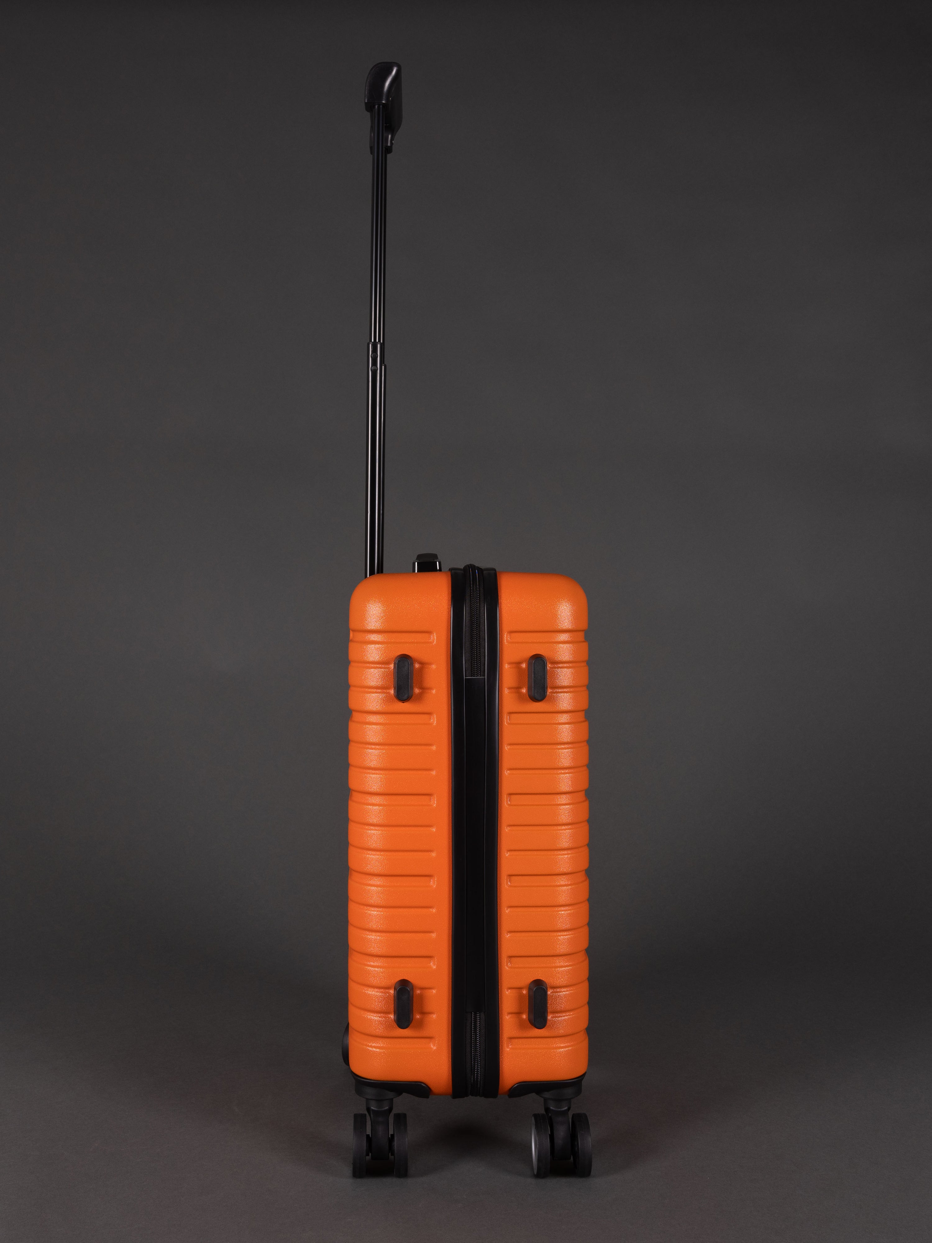 BEOW 3 Piece Orange Luggage Set – 20", 24" & 28" Suitcases with Expandable Hard Shell, Spinner Wheels & TSA Locks