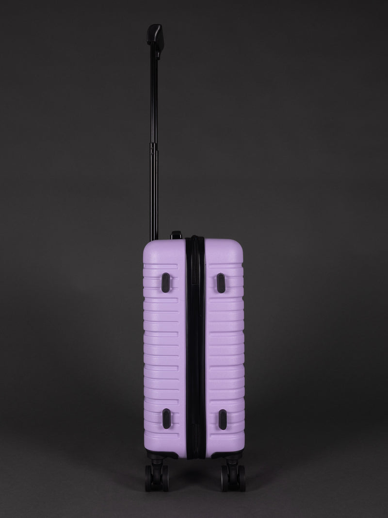 BEOW 3 Piece Lavender Luggage Set – 20", 24" & 28" Suitcases with Expandable Hard Shell, Spinner Wheels & TSA Locks