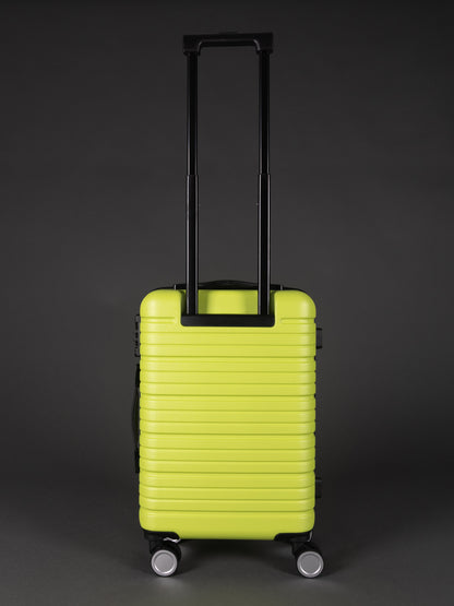 BEOW 3 Piece Lime Green Luggage Set – 20", 24" & 28" Suitcases with Expandable Hard Shell, Spinner Wheels & TSA Locks