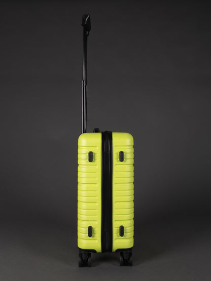 BEOW 3 Piece Lime Green Luggage Set – 20", 24" & 28" Suitcases with Expandable Hard Shell, Spinner Wheels & TSA Locks