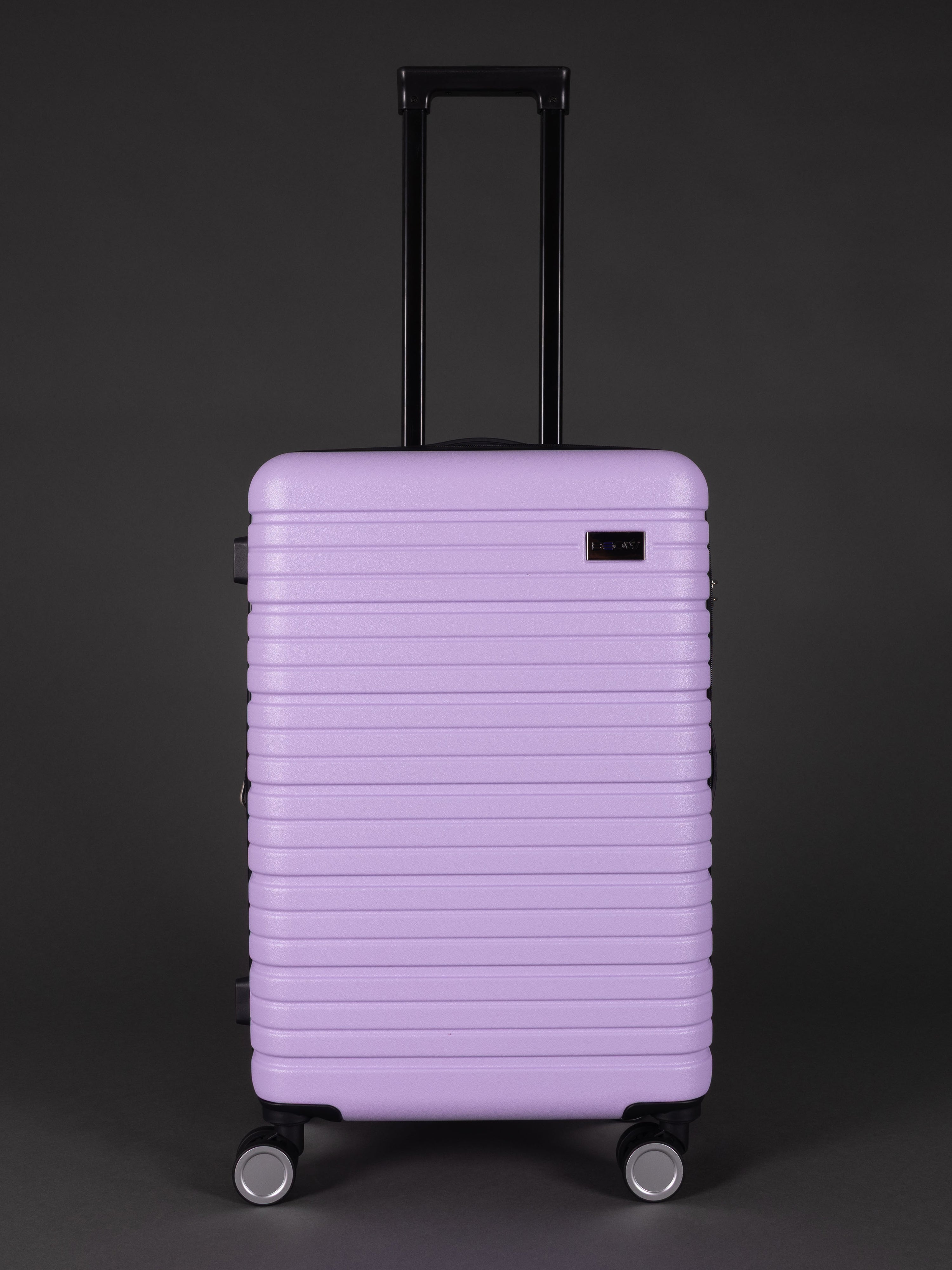 BEOW 3 Piece Lavender Luggage Set – 20", 24" & 28" Suitcases with Expandable Hard Shell, Spinner Wheels & TSA Locks