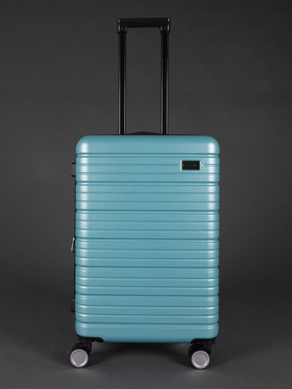 BEOW 3 Piece Teal Luggage Set – 20", 24" & 28" Suitcases with Expandable Hard Shell, Spinner Wheels & TSA Locks