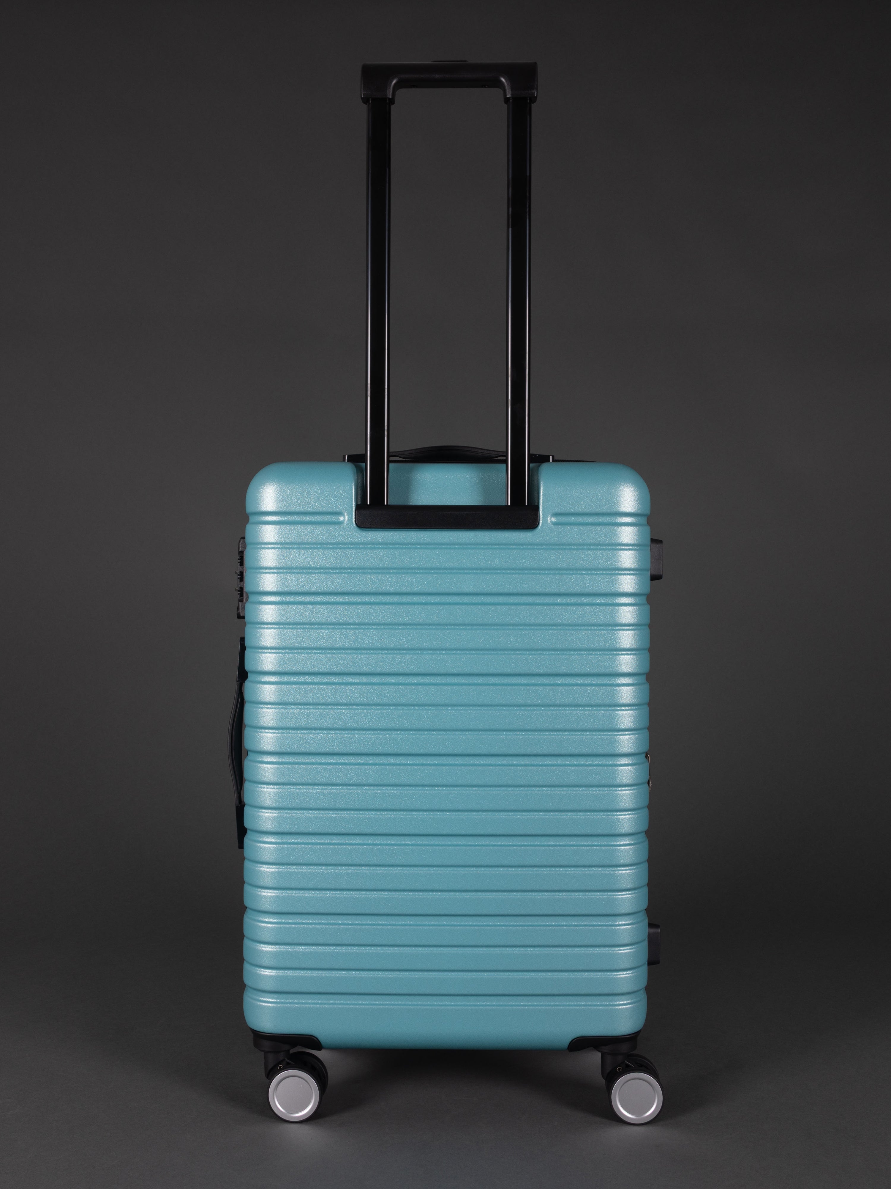 BEOW 3 Piece Teal Luggage Set – 20", 24" & 28" Suitcases with Expandable Hard Shell, Spinner Wheels & TSA Locks