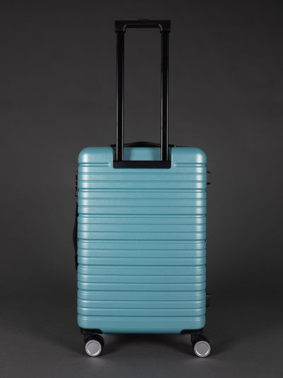 BEOW 3 Piece Teal Luggage Set – 20", 24" & 28" Suitcases with Expandable Hard Shell, Spinner Wheels & TSA Locks
