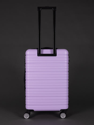 BEOW 3 Piece Lavender Luggage Set – 20", 24" & 28" Suitcases with Expandable Hard Shell, Spinner Wheels & TSA Locks