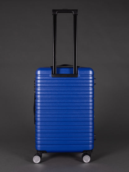 BEOW 3 Piece Blue Luggage Set – 20", 24" & 28" Suitcases with Expandable Hard Shell, Spinner Wheels & TSA Locks