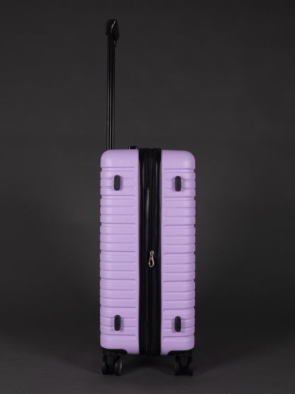BEOW 3 Piece Lavender Luggage Set – 20", 24" & 28" Suitcases with Expandable Hard Shell, Spinner Wheels & TSA Locks