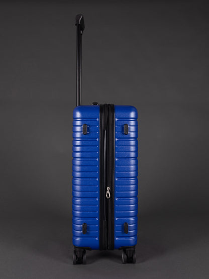 BEOW 3 Piece Blue Luggage Set – 20", 24" & 28" Suitcases with Expandable Hard Shell, Spinner Wheels & TSA Locks