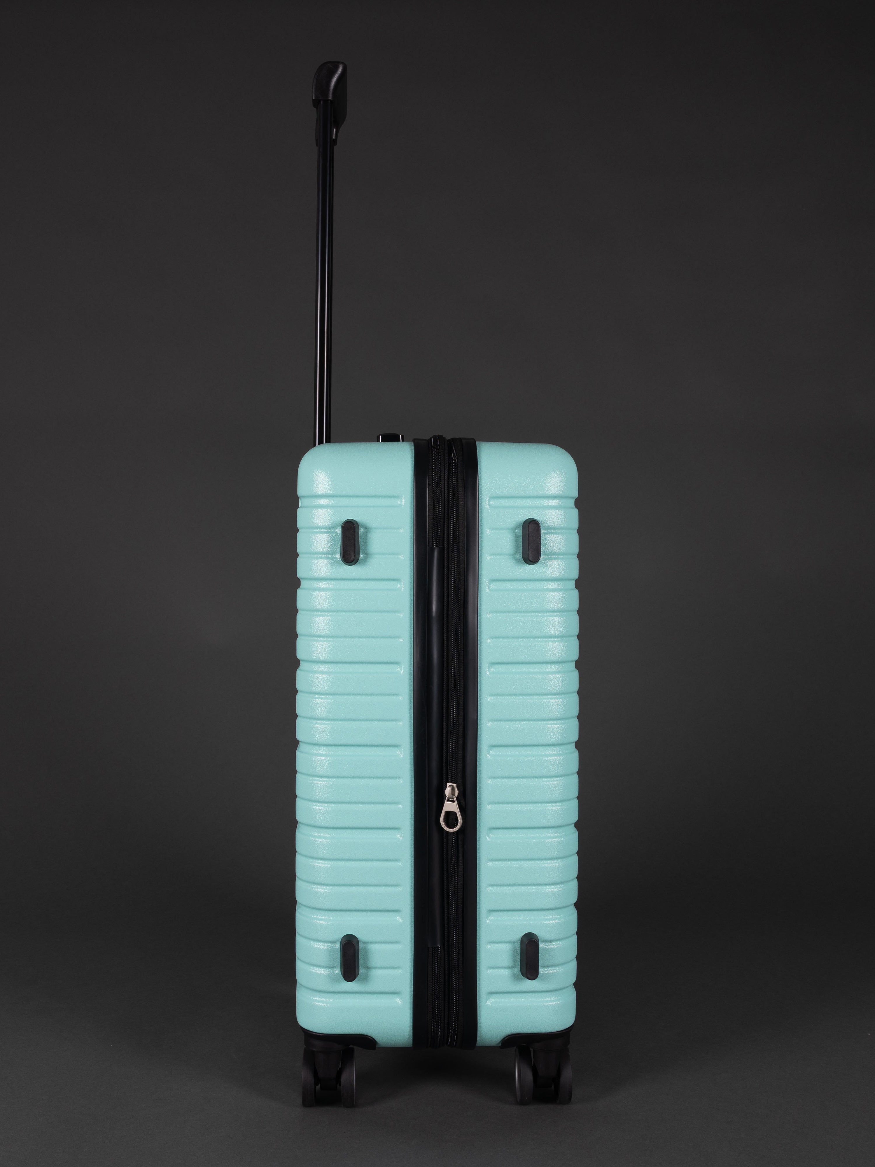 BEOW 3 Piece Mint Luggage Set – 20", 24" & 28" Suitcases with Expandable Hard Shell, Spinner Wheels & TSA Locks