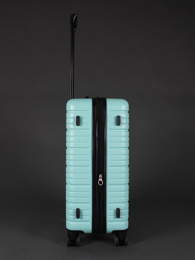BEOW 3 Piece Mint Luggage Set – 20", 24" & 28" Suitcases with Expandable Hard Shell, Spinner Wheels & TSA Locks