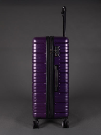 “BEOW hard-shell luggage set drop-tested for durability – 3 piece expandable suitcases”