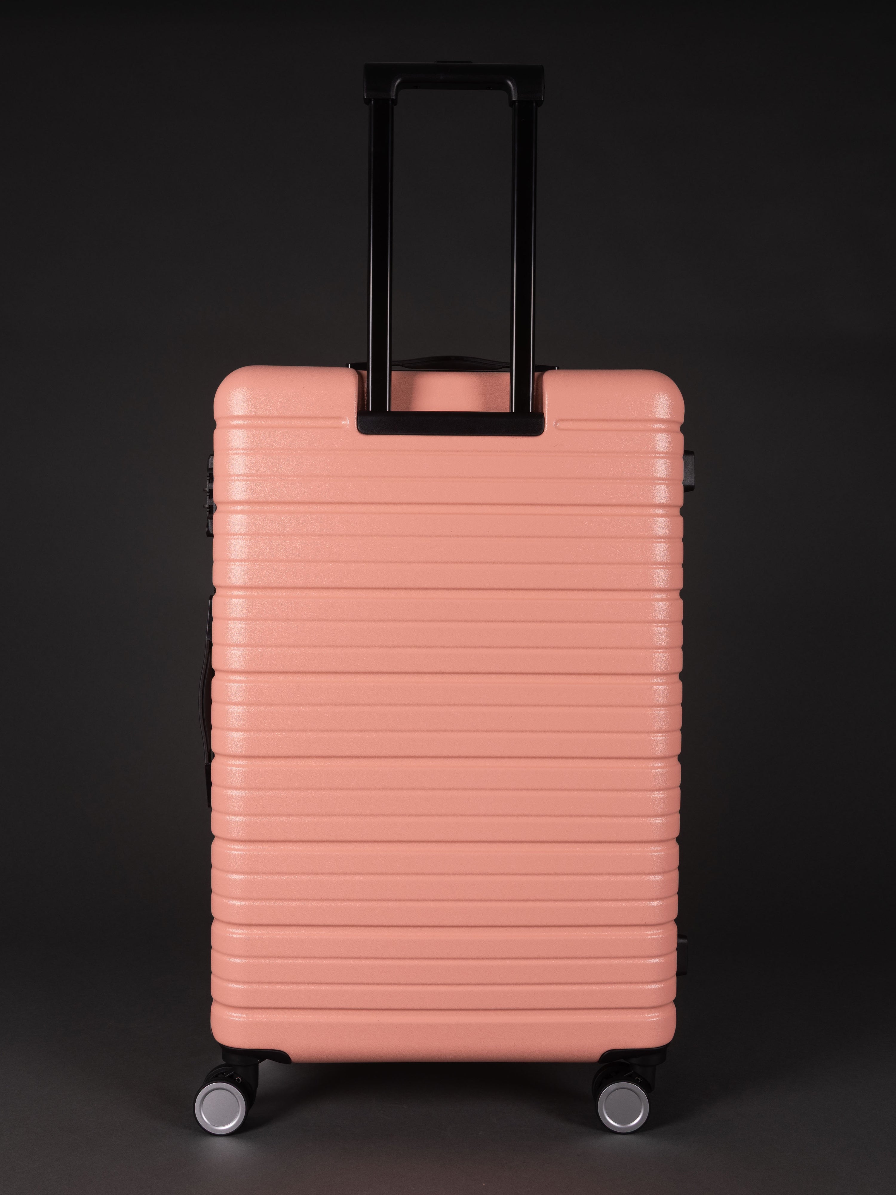 “BEOW telescopic handle and spinner wheels – durable 3 piece suitcase set”